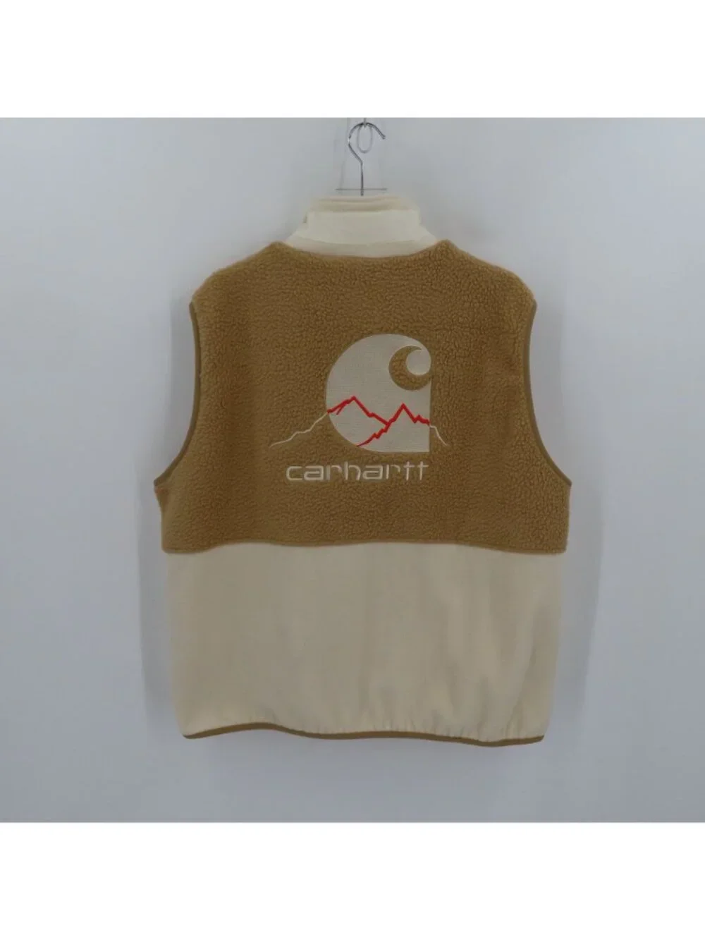 NEW Carhartt Men Large LG WIP Pinnacle Vest Wax Dusty Hamilton Brown A212051